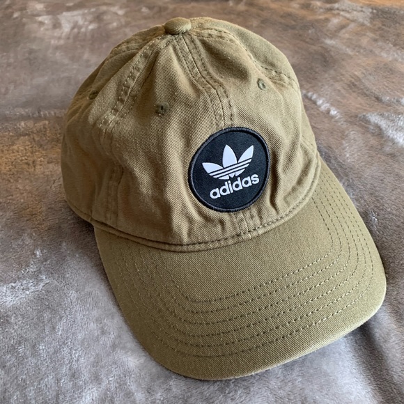 adidas Accessories - Adidas | Olive Green Adjustable Strap Hat